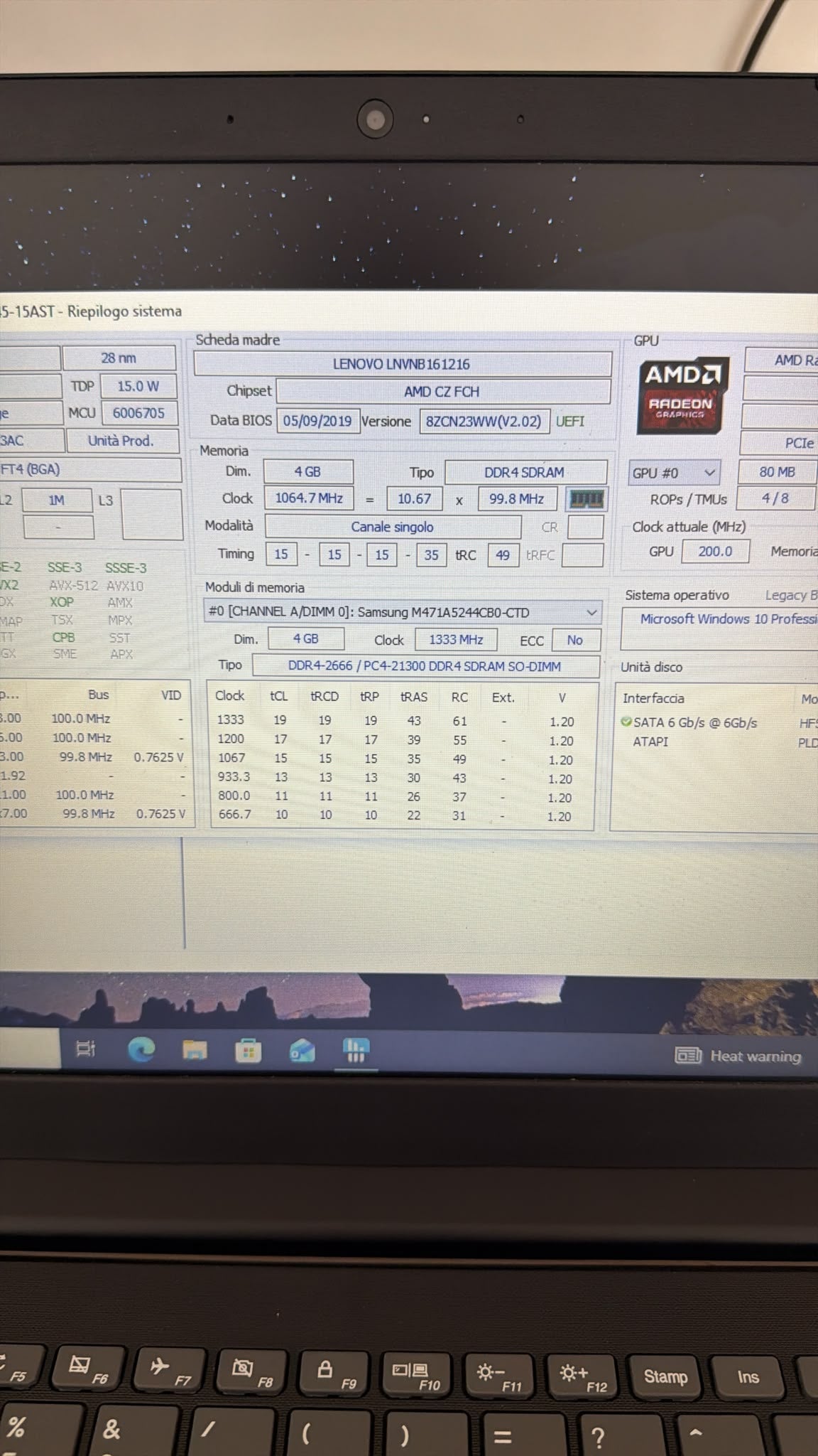 Lenovo V145-15AST – SSD 256GB – Windows 10 Pro - JoJòTechRepair
