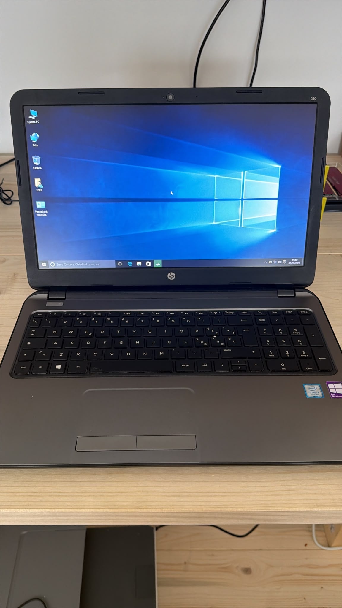 HP 250 G3 - JoJòTechRepair