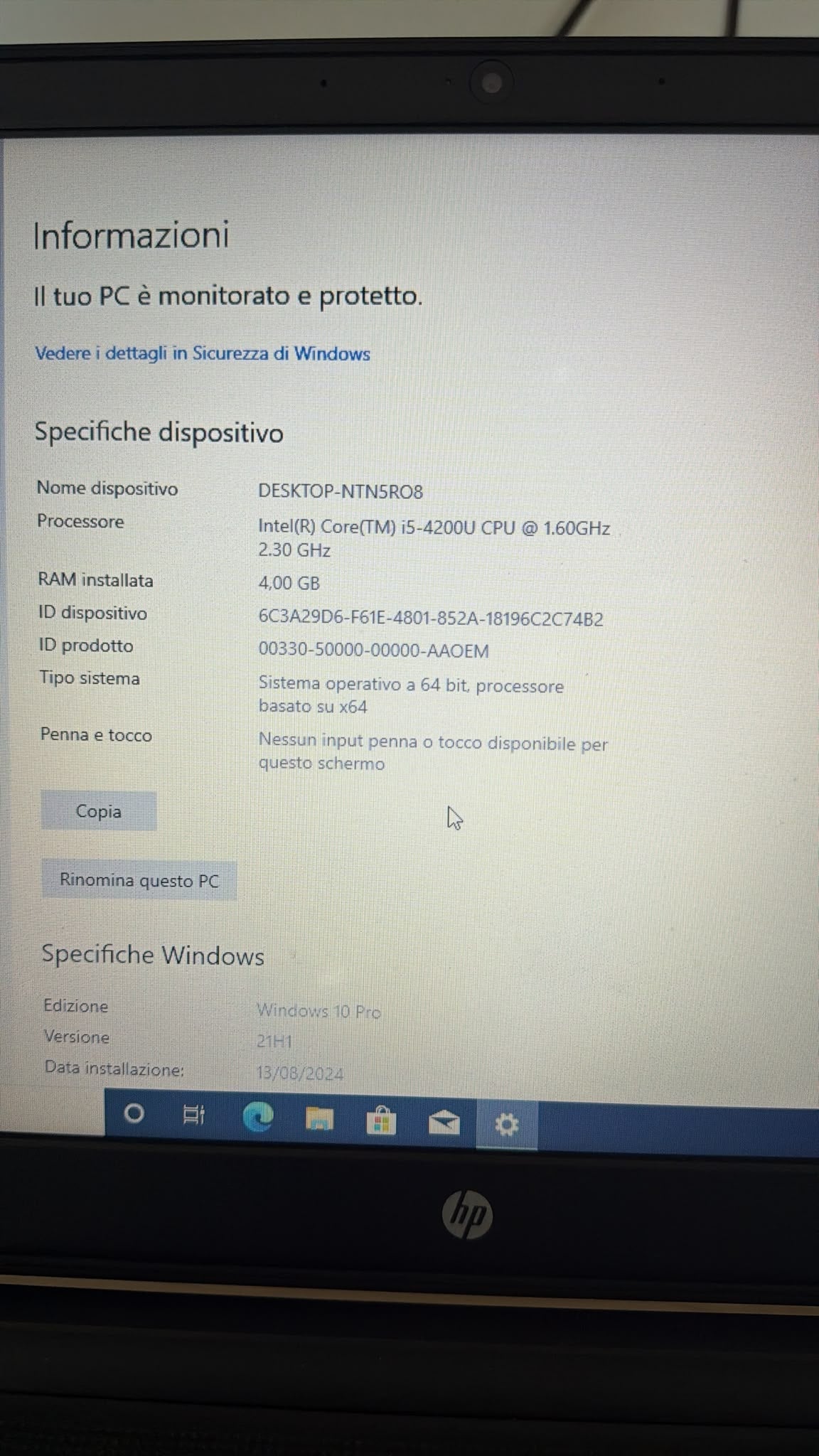 HP 350 G1 - JoJòTechRepair