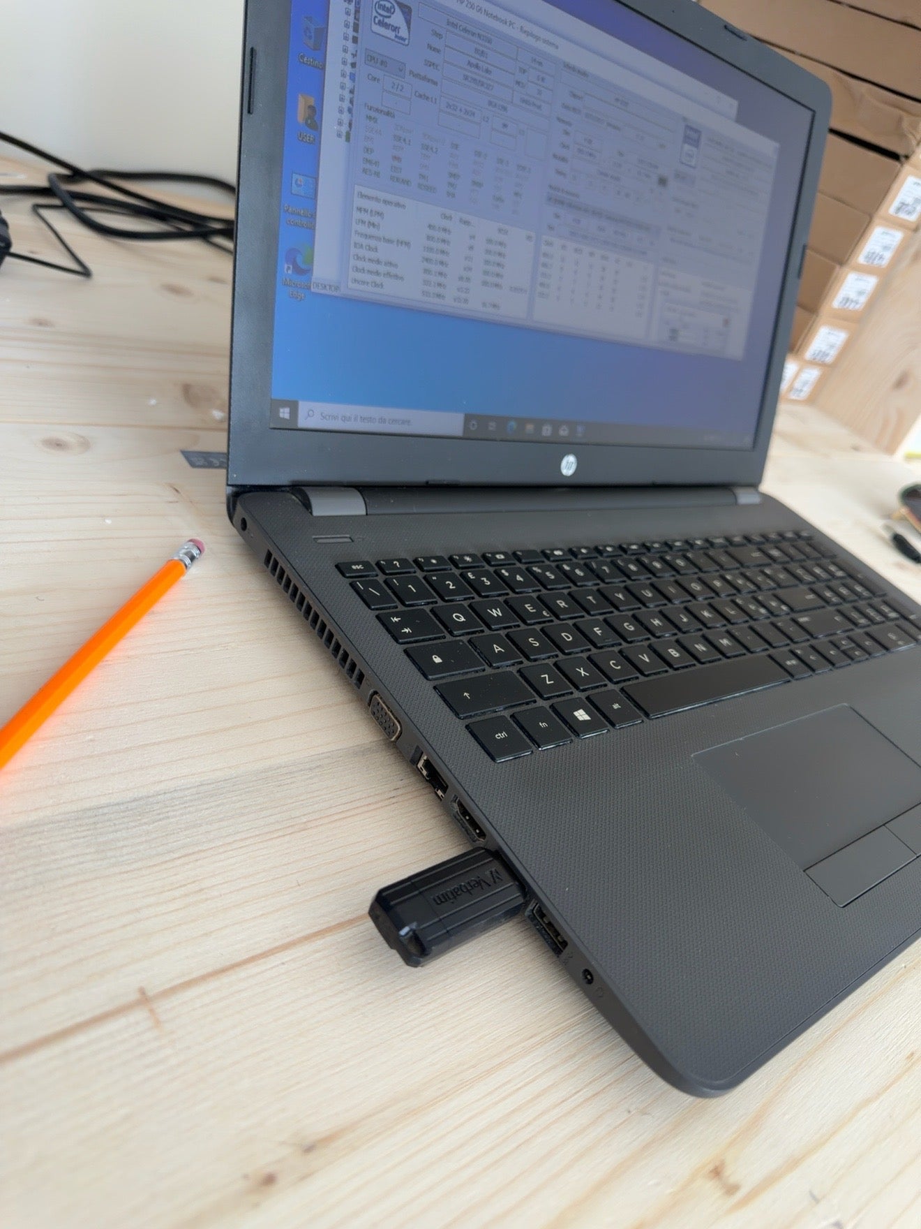 HP 250 G6 – SSD 500GB – Windows 10 Pro - JoJòTechRepair