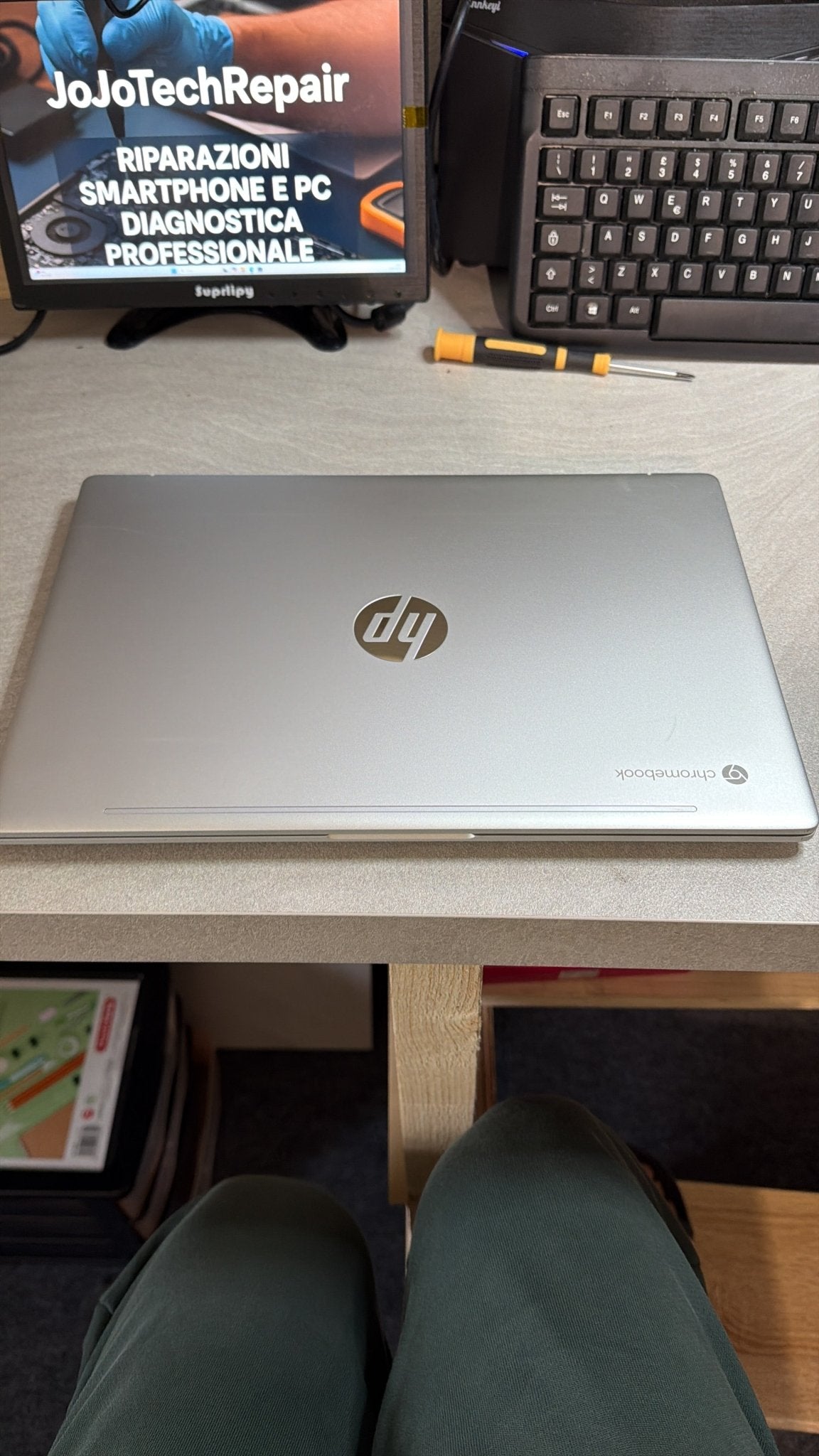 HP Pro C640 Chromebook Enterprise – Intel Core i5, 8 GB RAM, 64 GB - JoJòTechRepair